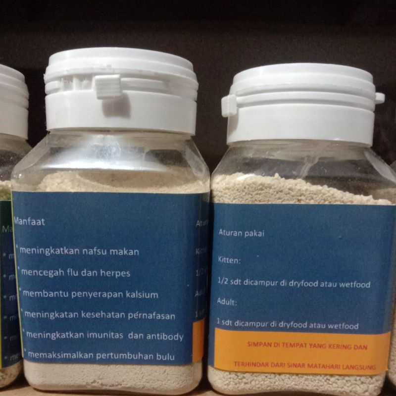 G-LYSINE plus TAURINE VITAMIN KUCING NAFSU MAKAN IMUNITAS KULIT BULU