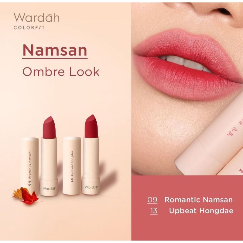 wardah colorfit ultralight matte lipstick