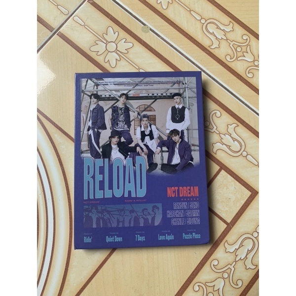 album only reload rollin ver nct dream