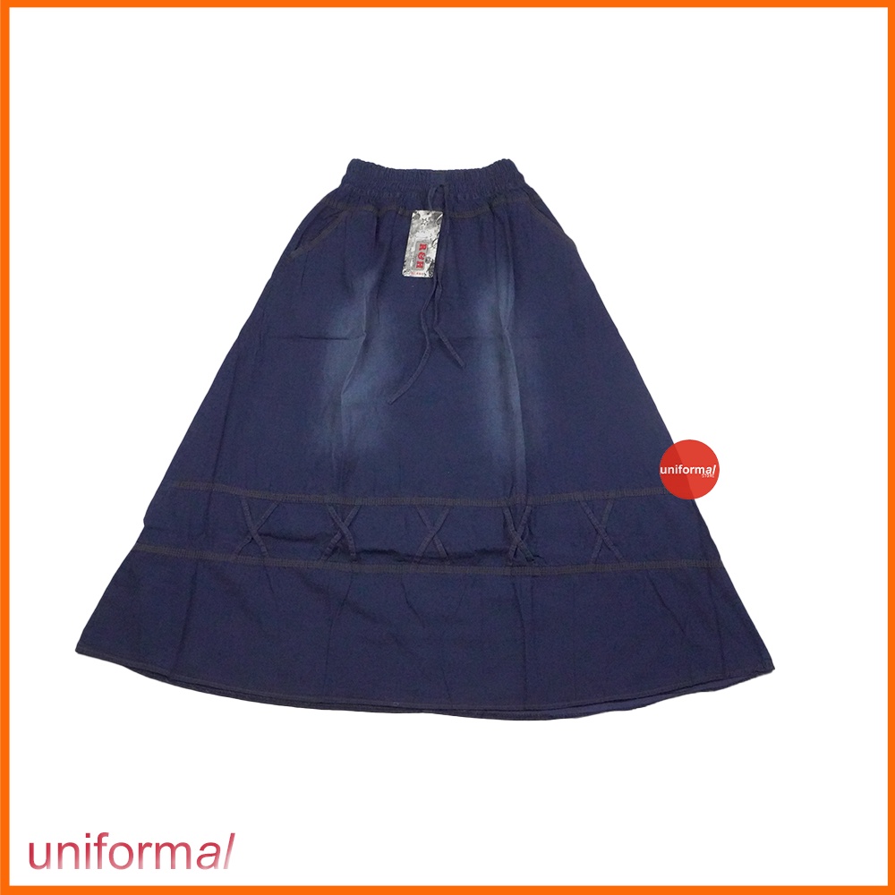 ROK JEANS PANJANG ANAK/TANGGUNG/REMAJA PEREMPUAN SIZE 6-18 TAHUN MODEL A