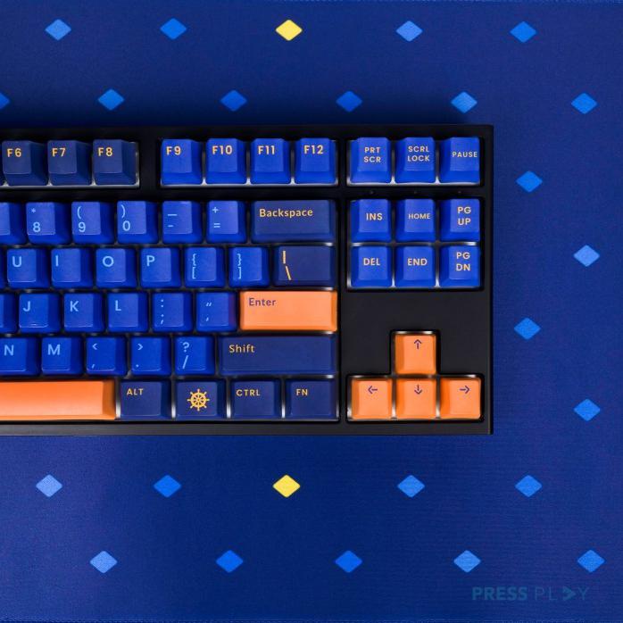 KRAKEN PBT DYE SUB KEYCAPS FULL SIZE BY PRESS PLAY - KEYCAPS ONLY