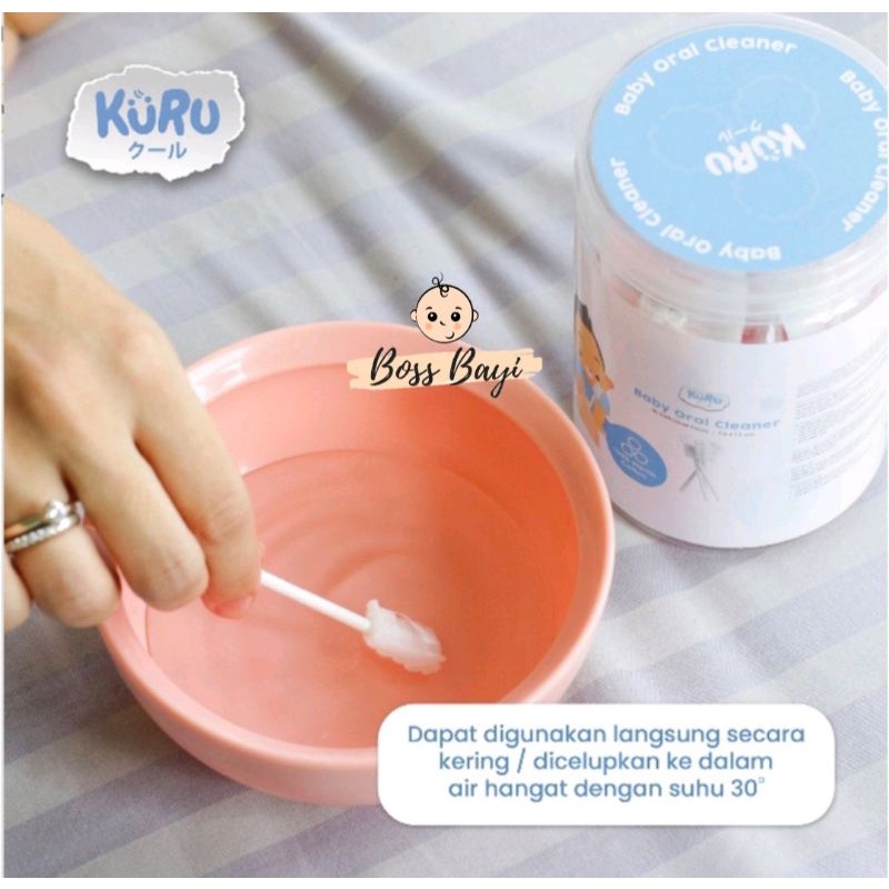 KURU - Baby Oral Cleaner / Pembersih Lidah Gusi Mulut Bayi