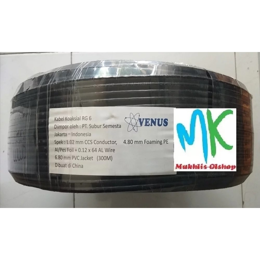 Kabel Coaxial RG 6 VENUS 300m