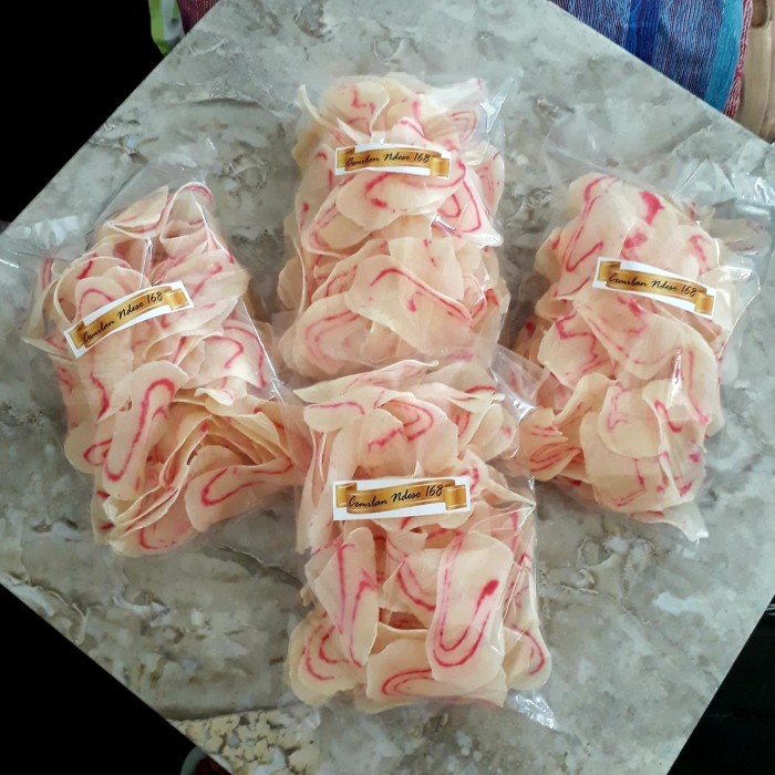 

MURAH Kerupuk Singkong / Budin Merah Putih (Mentah)