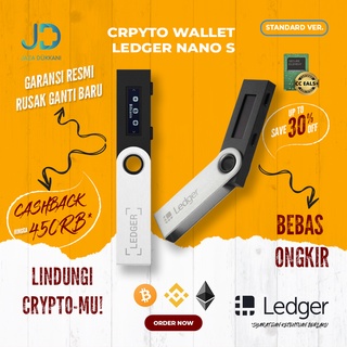 Ledger Nano S Cryptocurrency Crypto Hardware Wallet Dompet Bitcoin - READY STOCK!