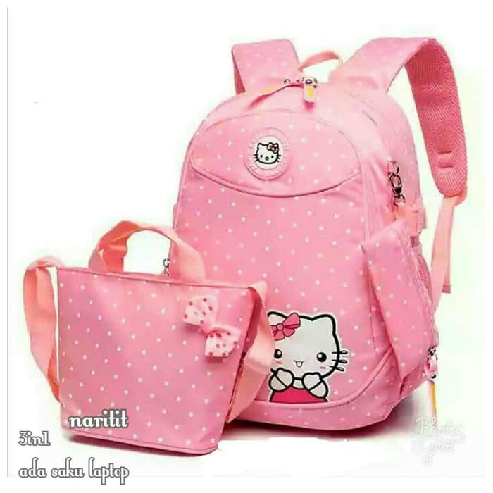 9216LP Tas Gendong Anak Cowok Laki Kecil Tk Sd Smp Sma Dan Sekolah Perempuan Ransel Anak Baby Paud