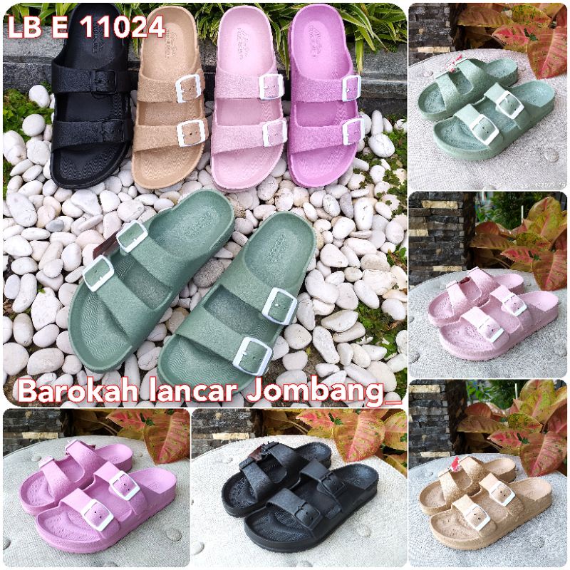 SANDAL KARET WANITA NEW ERA LB E 11024 100% ORIGINAL BY NEW ERA