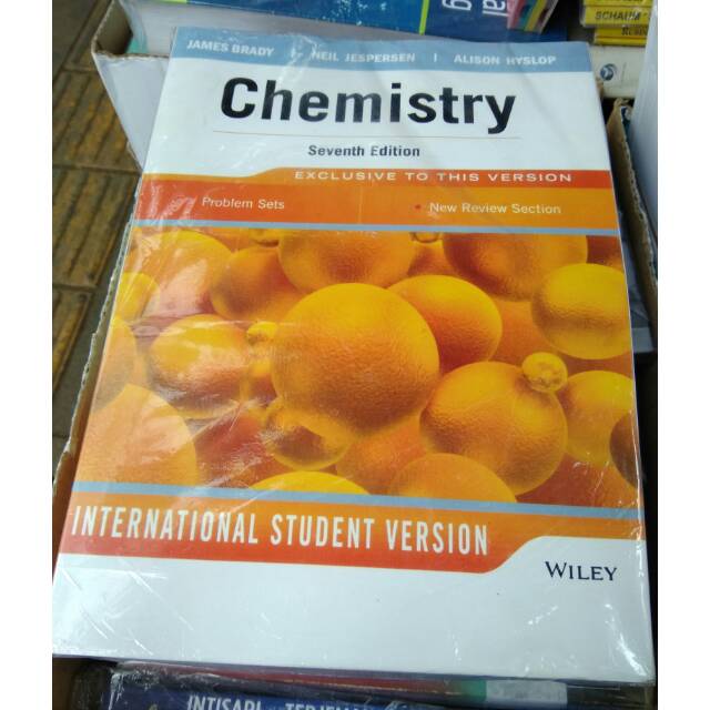 Chemistry 7th edition james brady internasional student edition