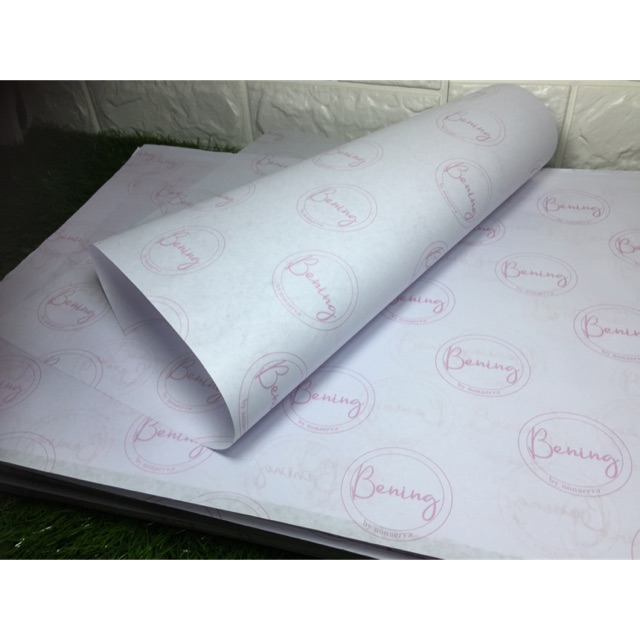 

Wrapping Paper Custom ukuran A3 Dorslag 32,5 x 48, 5