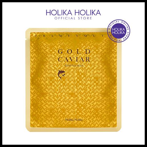 Holika Holika Prime Youth Gold Caviar Gold Foil Mask - 20013268.