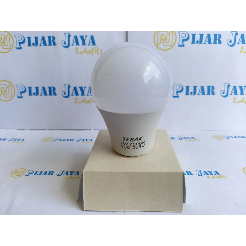 Lampu LED TERAK 7 watt Bohlam LED Rumah 7W Cahaya Putih Terang Murah Bagus