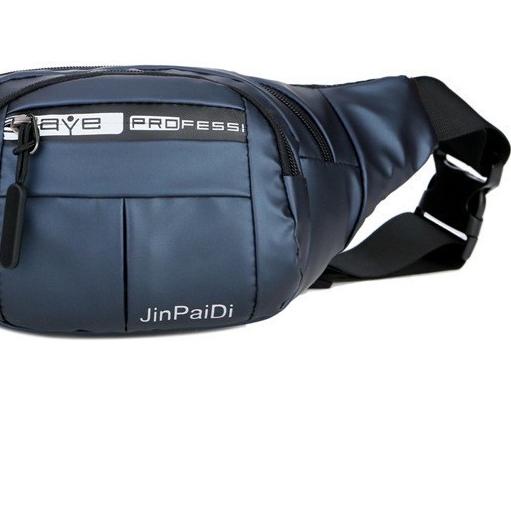 Tas Selempang Waist Bag Pinggang Pria Laki Cowo Cowok Impor Anti Air Mirip Jinpaidi Hongyunda - 601
