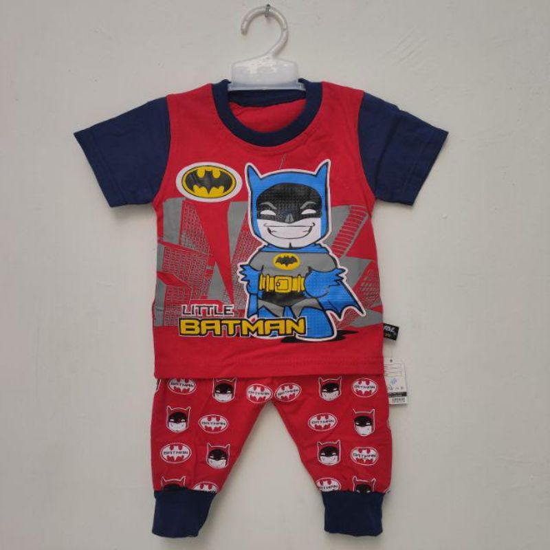 BATMAN Setelan baju celana panjang joger anak bayi