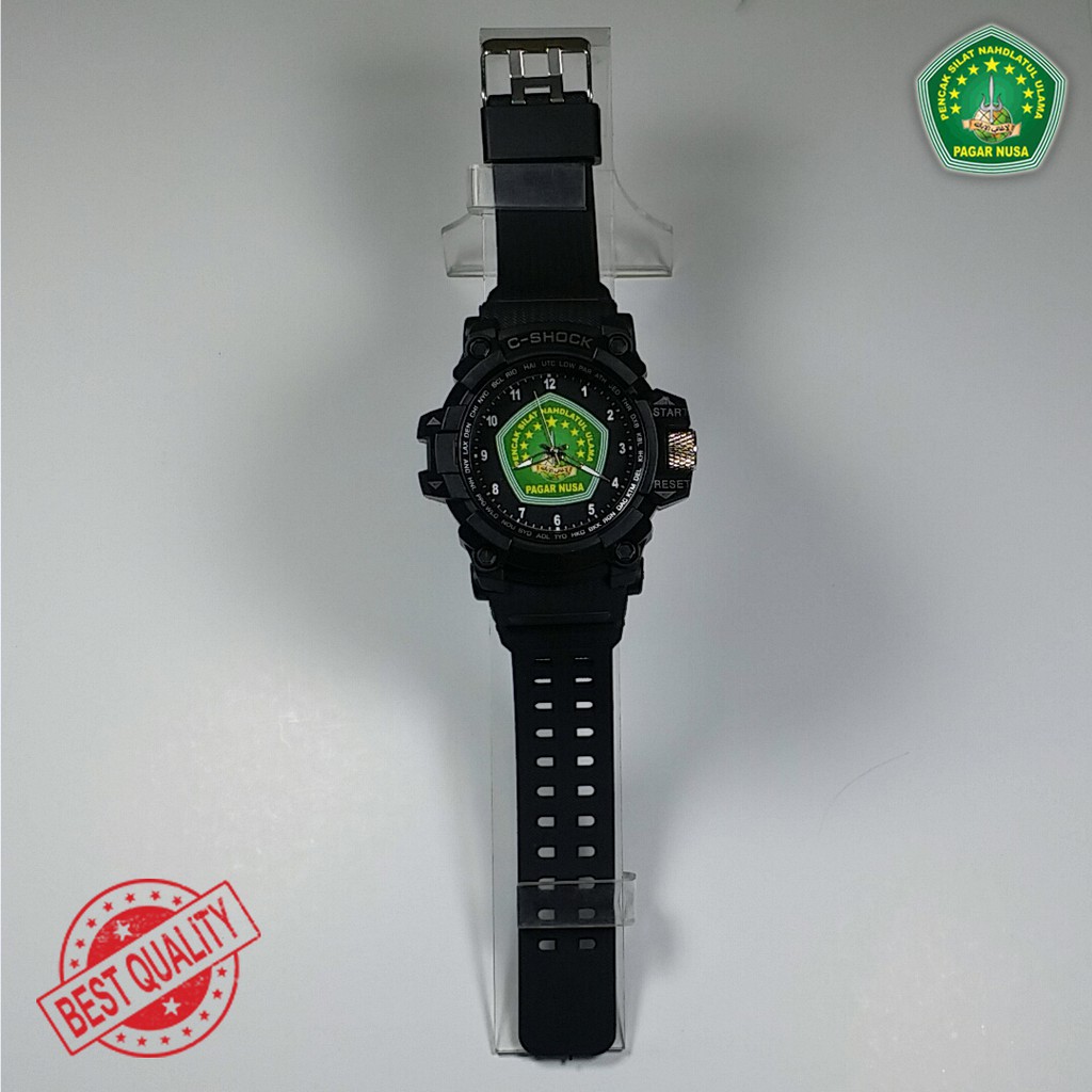 (BEST QUALITY) JAM PAGAR NUSA {NU} FULL BLACK