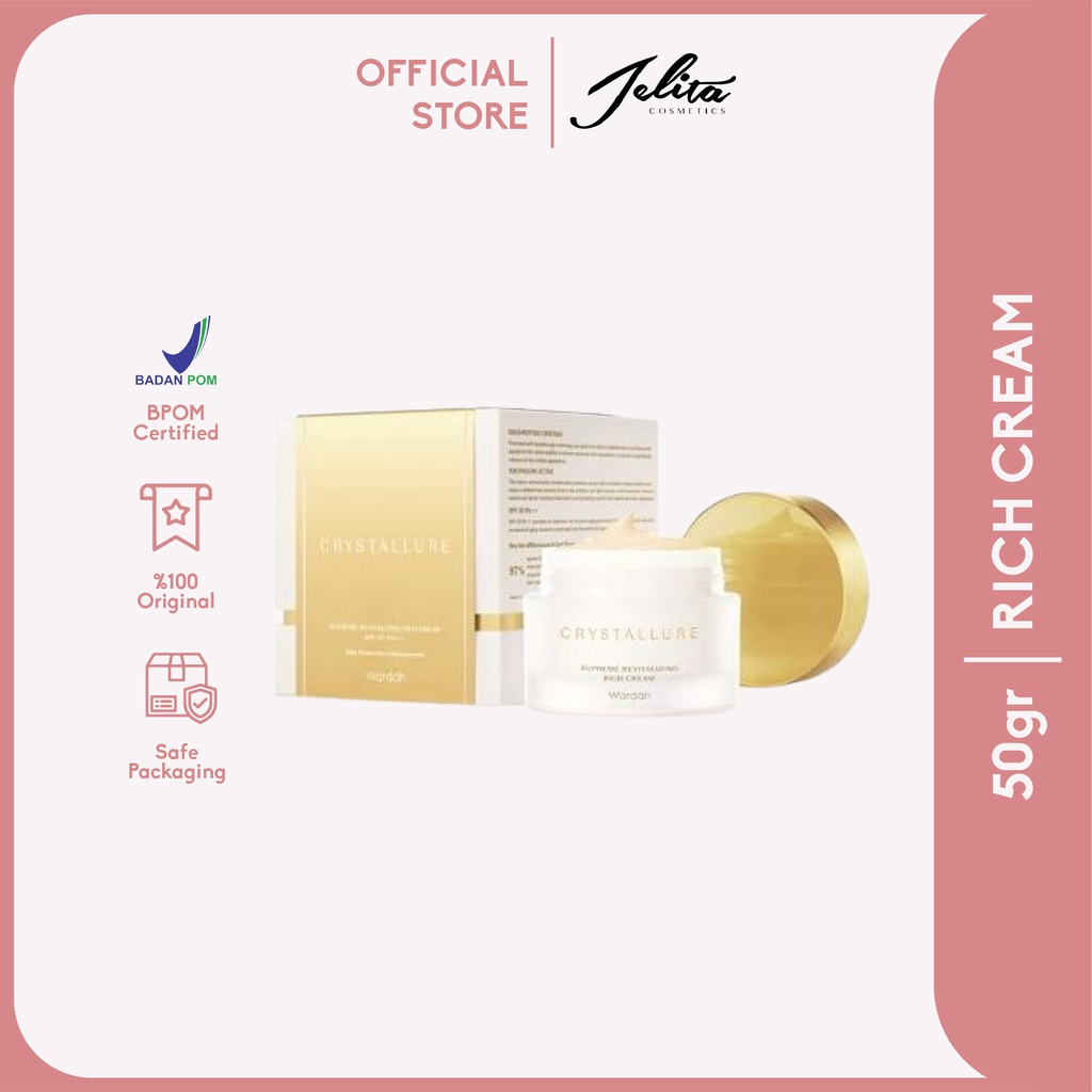 WARDAH CRYSTALLURE Supreme Rich Cream SPF 35PA++