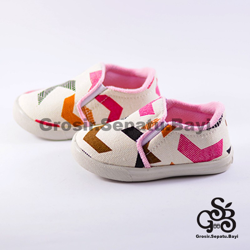 Sepatu Anak Lucu Unisex Usia 1-12 Tahun Motif Arrow