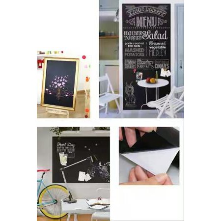 

Promo Wallsticker Blackboard Stiker Papan Tulis Hitam 2 Meter Terlaris Berkualitas