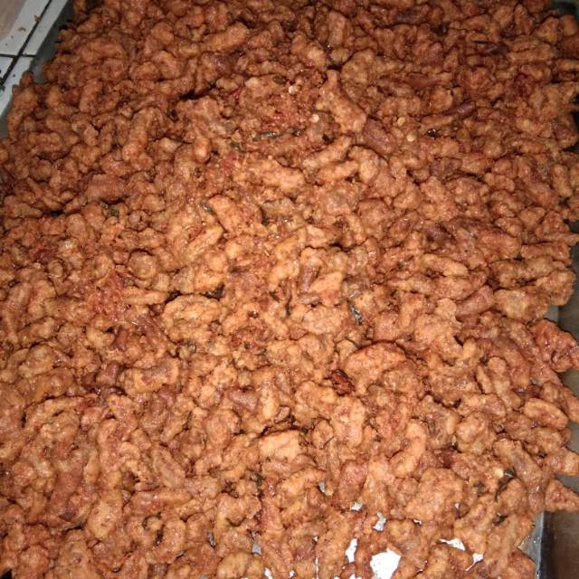 

Kripik usus/ Kripsus Pedas & Original 80 gr