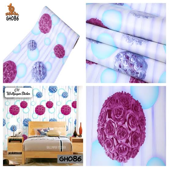 COD TERMURAH !! Wallpaper Dinding Motif TERMURAH 1 KG MUAT 2 pcs 45 cm x 5 meter BEST QUALITY