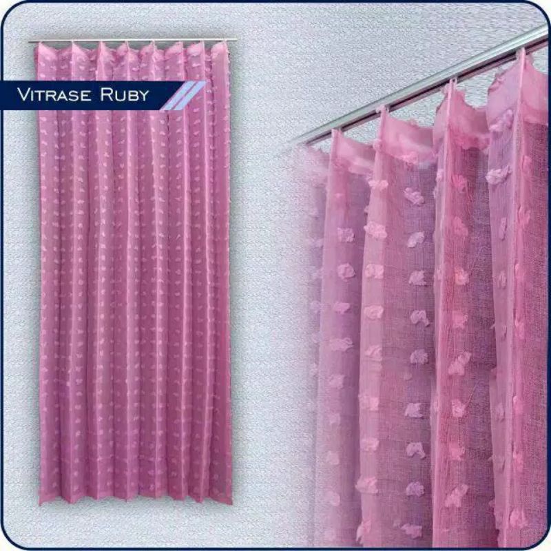 Gorden vitrase gorden dalaman Gorden Ruby gorden murah jendela minimalis