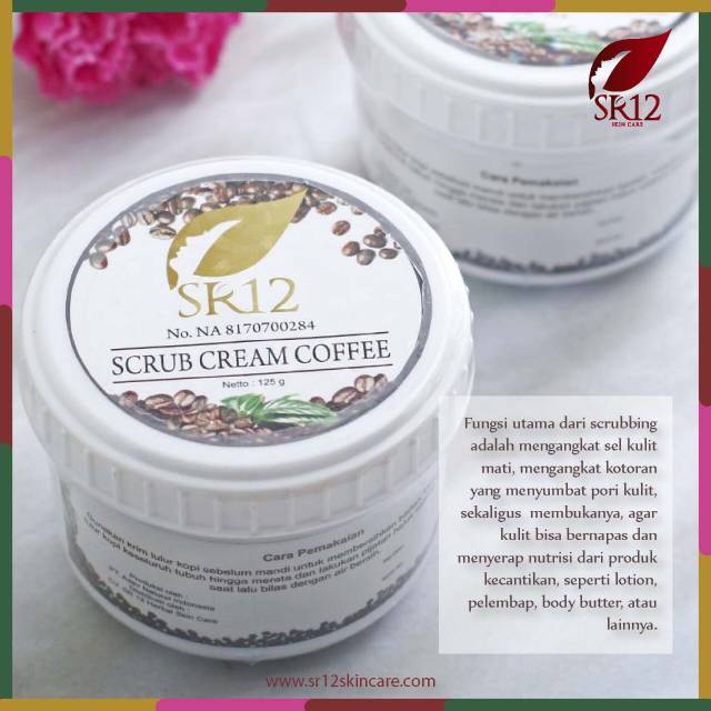 Woow SR12 Lulur Coffee Scrub SR 12/ Lulur Kopi