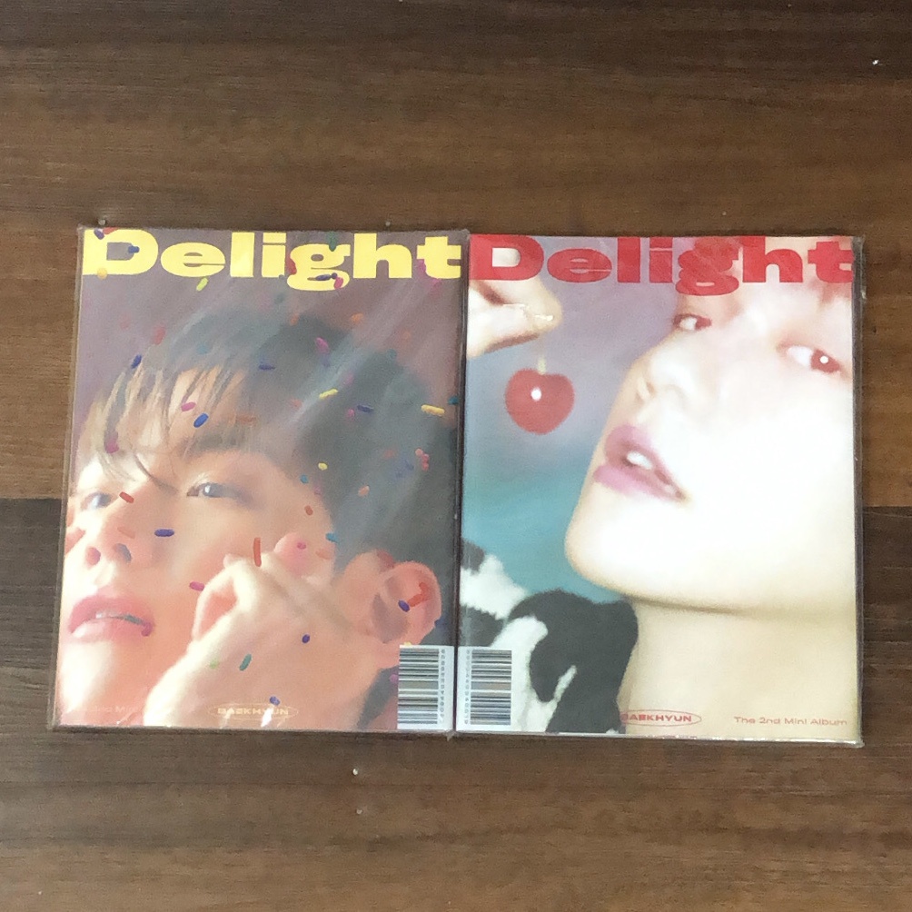 ALBUM DELIGHT BAEKHYUN SEALED READY STOCK