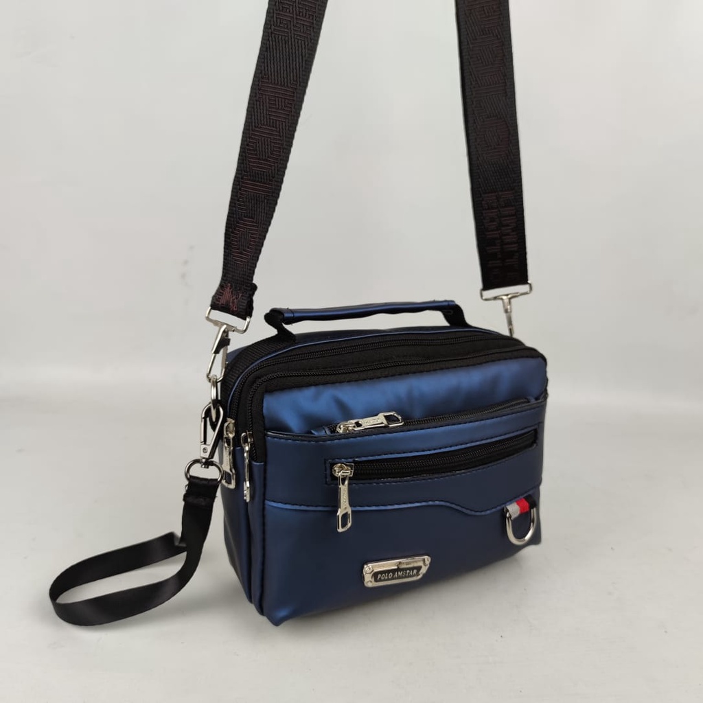 POLO AMSTAR Tas Selempang Pria Wanita Waterproof Multi Fungsi Handbag Tas Tangan Anti Air