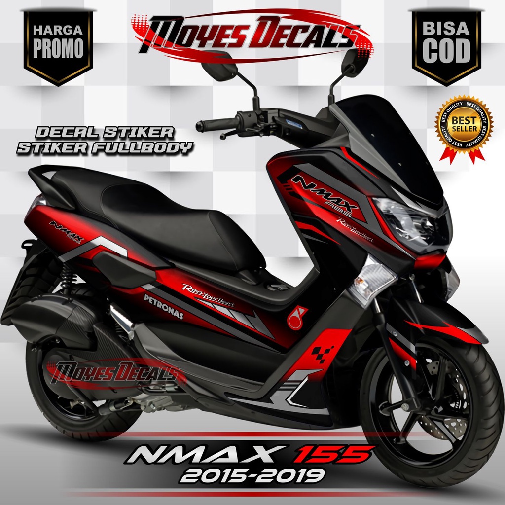 Jual decal nmax 2015 decal yamaha nmax 155 2016 decal motor nmax 2017