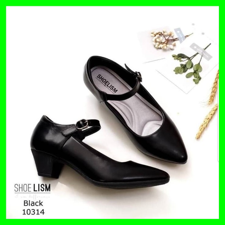 Sepatu Wanita / Sepatu Hak Pantofel Wanita Hak 5cm Pantofel JS26