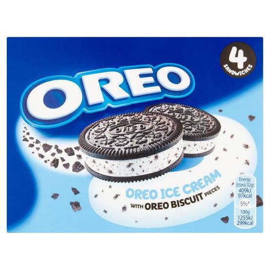 

Oreo Sandwich Ice Cream