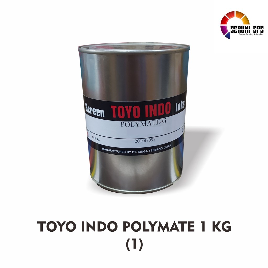 

TOYO INDO POLYMATE, CAT / TINTA / SABLON - 1 KG ( SERI WARNA 1 )