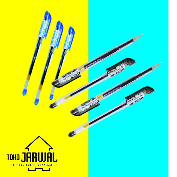 

PULPEN EASY GEL KENKO HITAM DAN BIRU