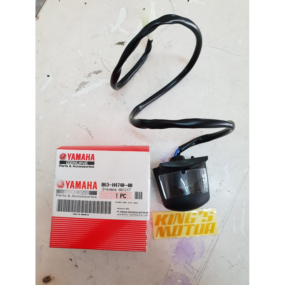 LAMPU PLAT NO,NOMOR, NOMER BELAKANG AEROX 155 ASLI YAMAHA