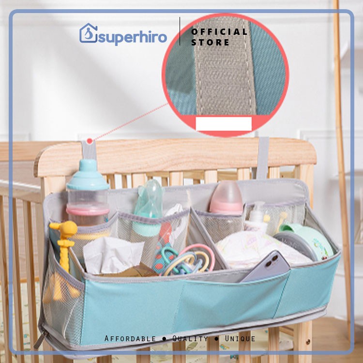 Multipurpose Bag Tas Gantung Sisi Baby Box Ranjang Bayi Storage