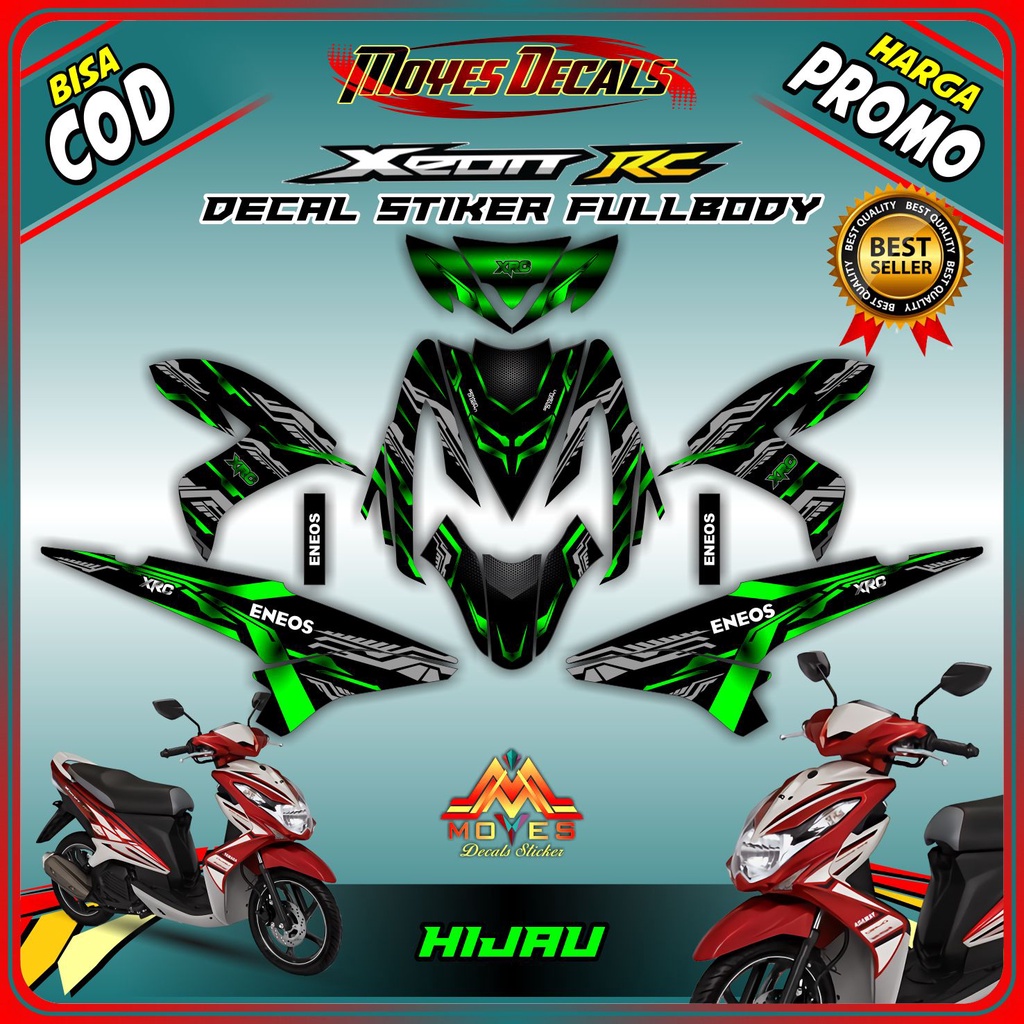 stiker xeon rc decal stiker xeon rc stiker motor xeon rc stiker xeon rc karbu full body