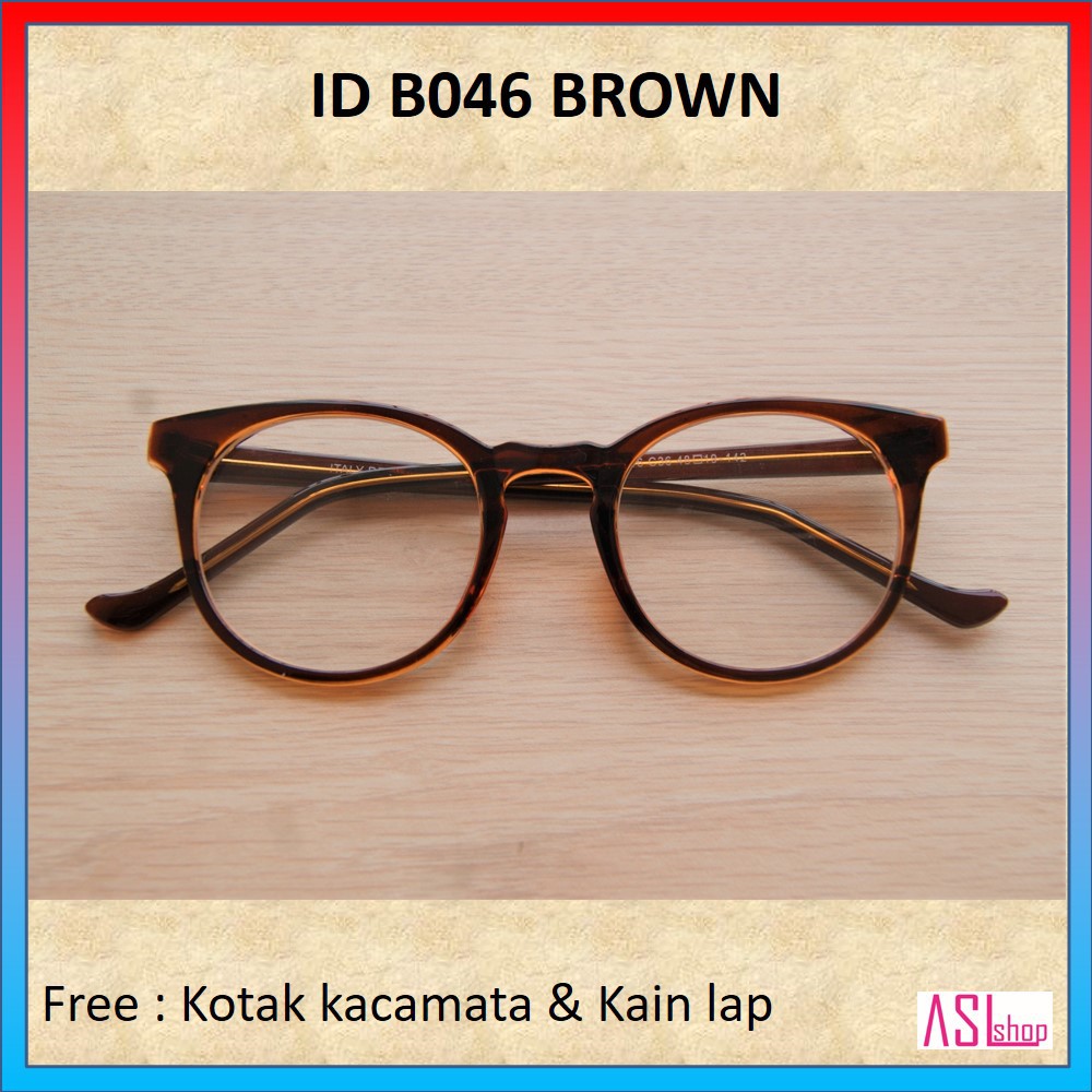 FRAME DAN KACAMATA MINUS (KODE=ID B046)