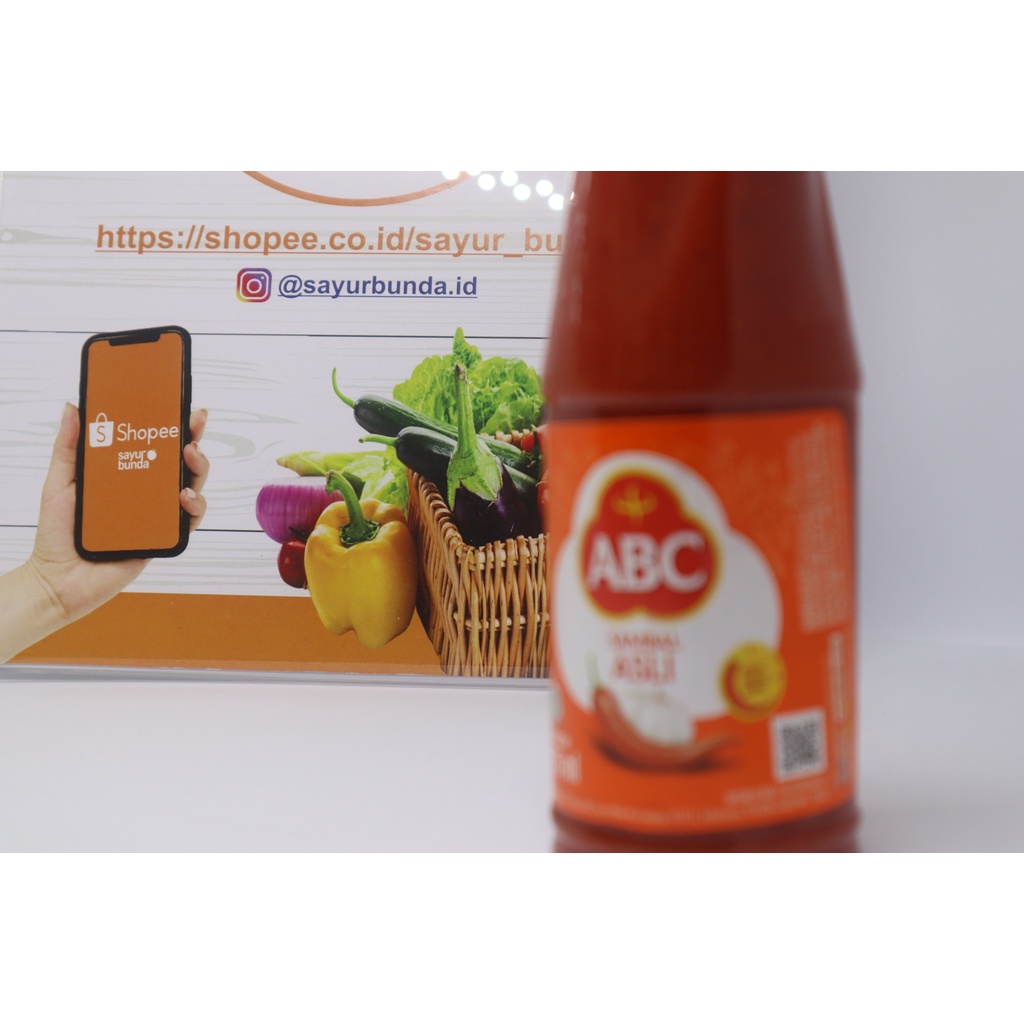 

Bahan pokok abc sambal asli 275 ml - sayurbunda