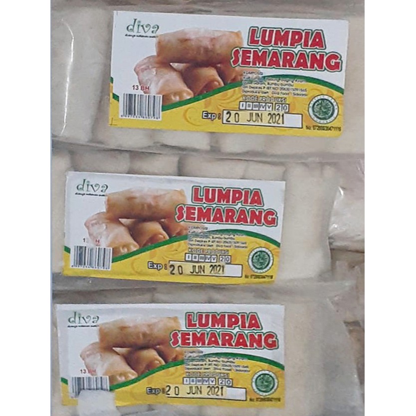 Diva Lumpia Semarang  isi 13pcs