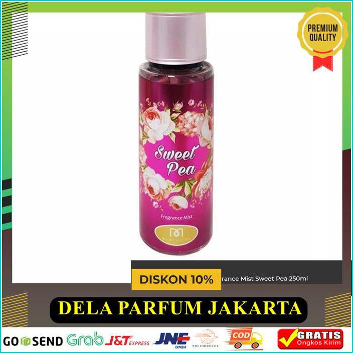 MONTECITO FRAGRANCE MIST SWEET PEA 250ML - BODY MIST COLOGNE BAHAN BERKUALITAS
