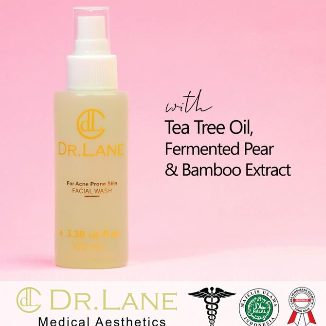 Acne Facial Wash Dr. Lane Skincare / Sabun Jerawat Dan Kulit Berminyak