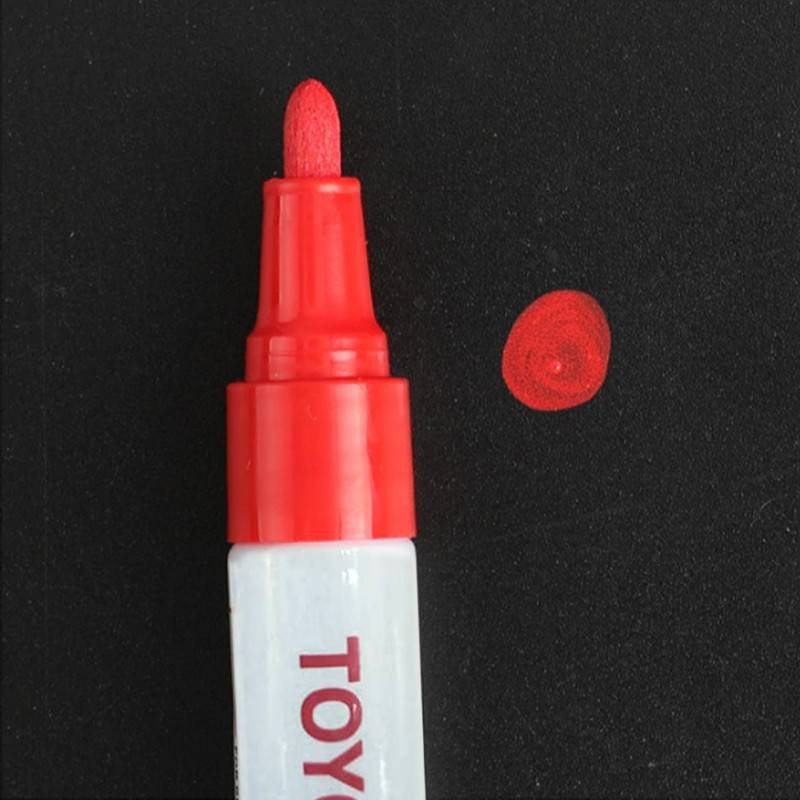 Spidol Ban Mobil Motor Toyo Paint Marker Original Warna Merah