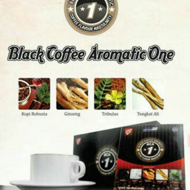 

Black coffee aromatic, susu kambing etawa provit pluss royal jelly