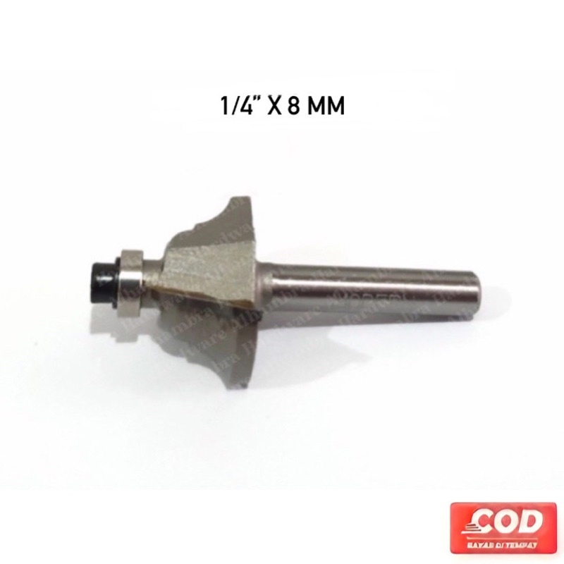 (1/4 x 8 mm) Classical Roman Ogee Bit Mata Pisau Trimmer Modern