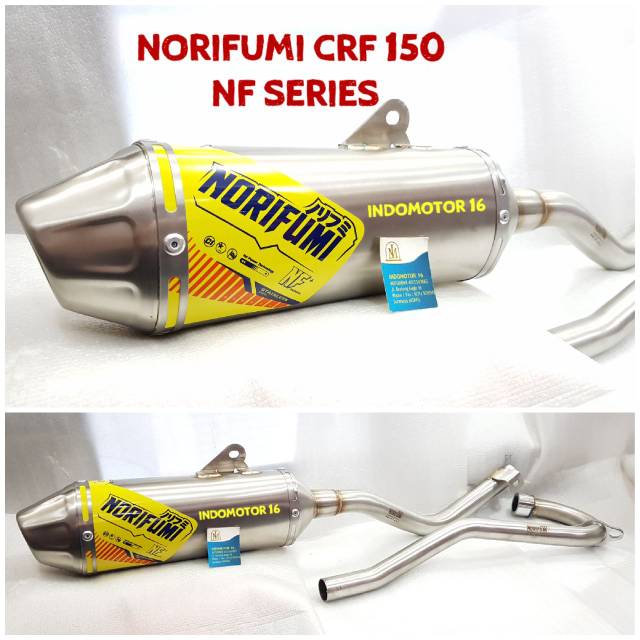 KNALPOT CRF 150 NORIFUMI NF SERIES ORIGINAL