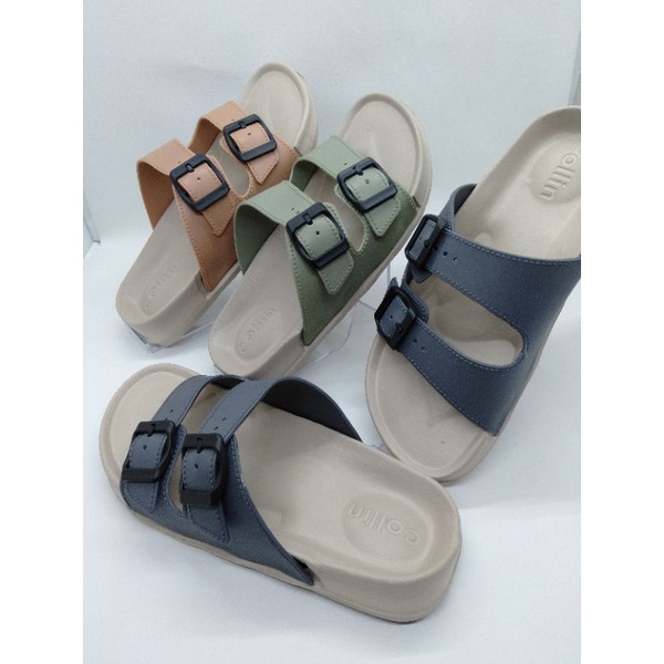 [PIKU] Sandal Slop Anak Dewasa Collin Sandal Jelly Sendal Selop