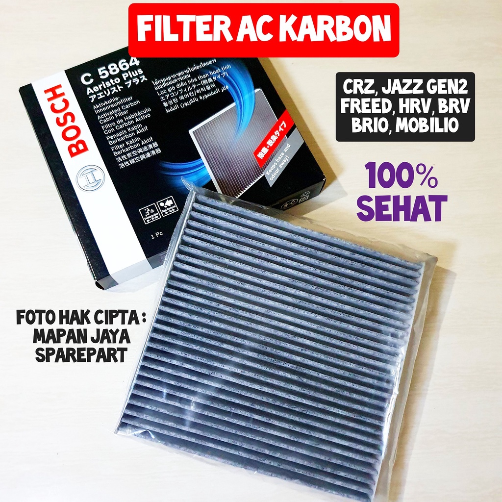 BOSCH FILTER AC - JAZZ RS GK5 / FREED / BRIO / MOBILIO / HRV / BRV (KARBON)