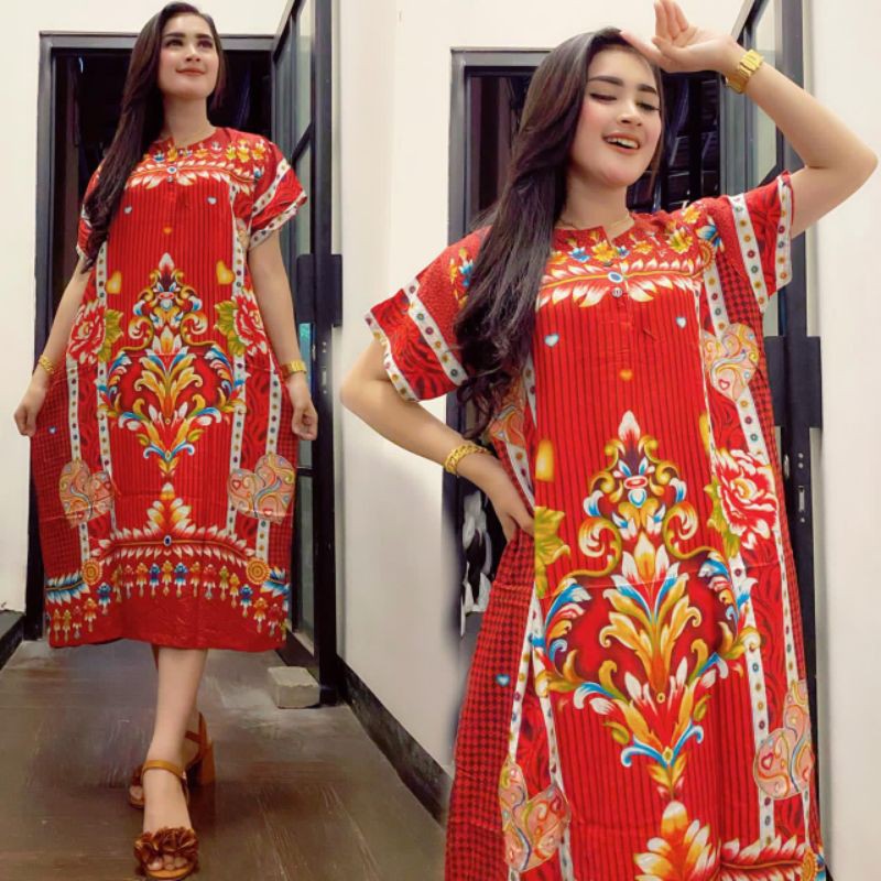 DASTER KAFTAN MAHKOTA DASTER BUSUI DASTER TERBARU 2020 KEKINIAN MODERN