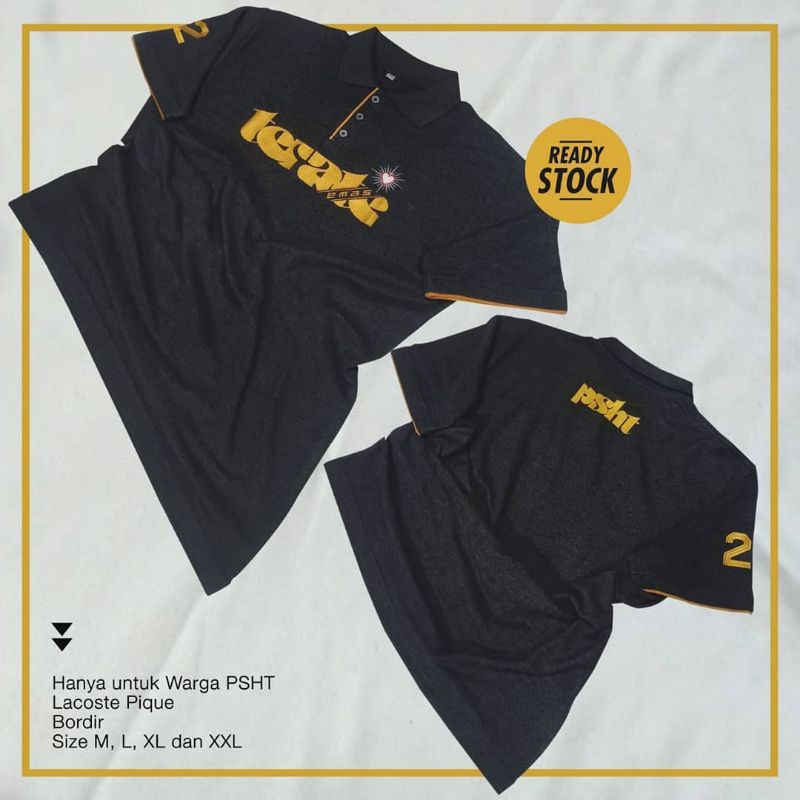 Kaos PSHT Polo Terate Emas