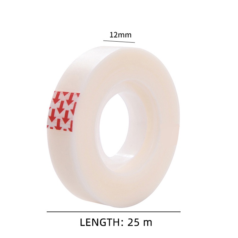 25M Creative Invisible Tape Tearable Transparent Matte Writing Tape