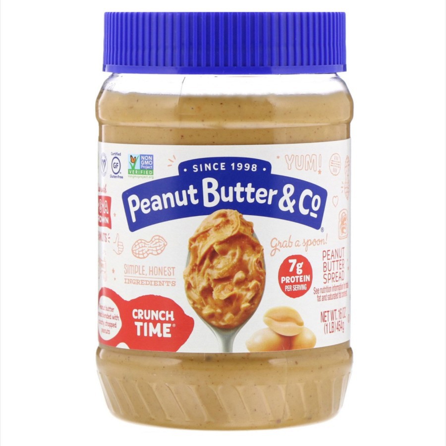 

Peanut Butter & Co CRUNCH TIME, Original USA 454Gr